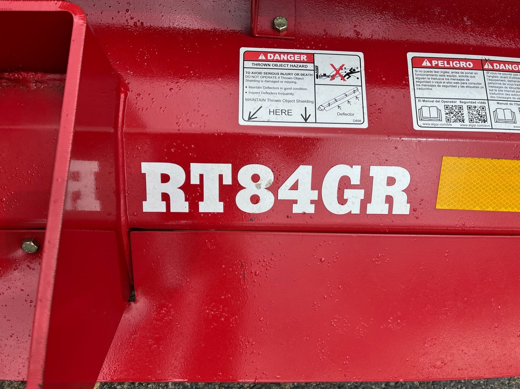 BUSH HOG RT84GR Tiller | County Equipment Company LLC