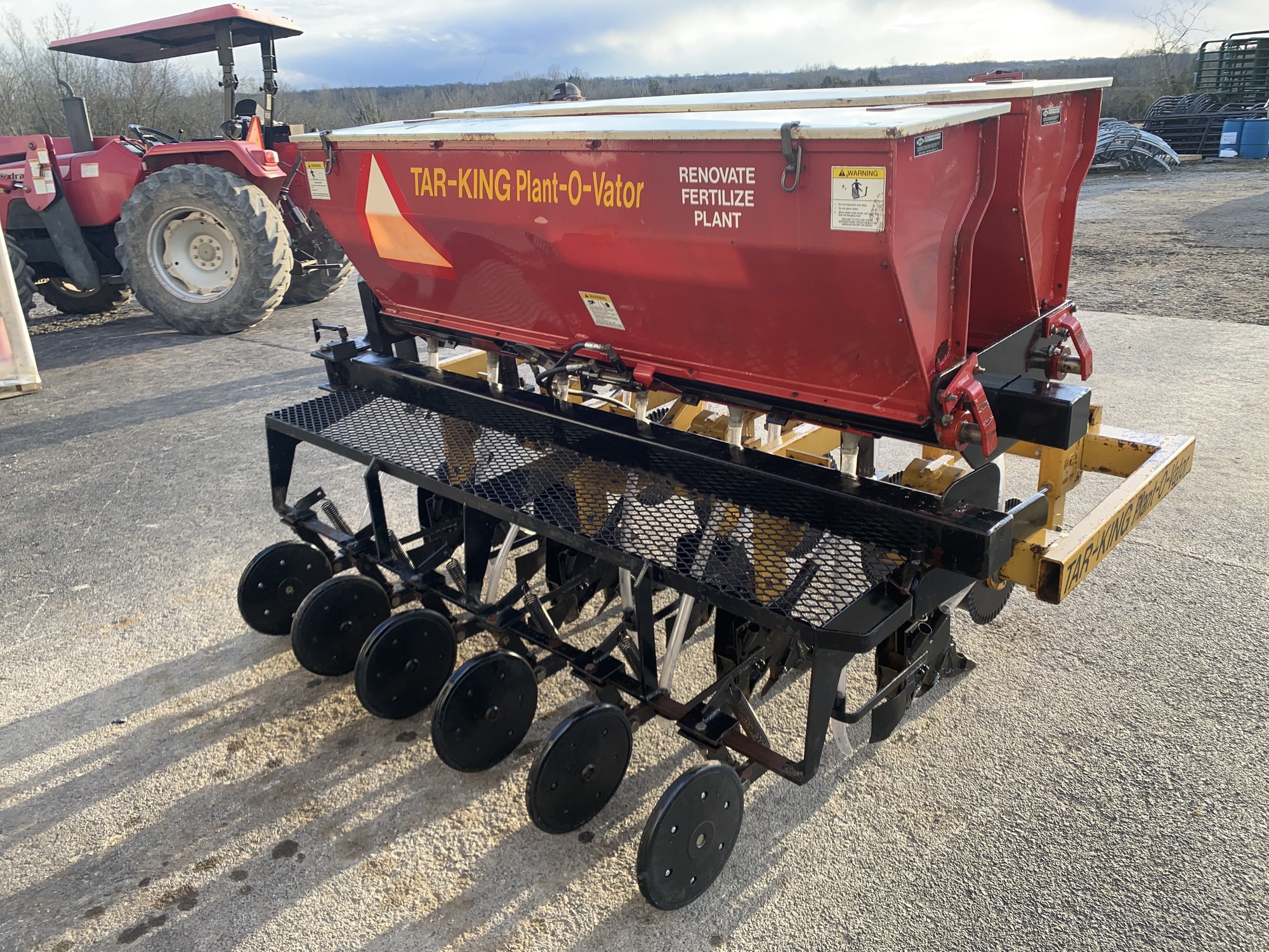 Tar King Plant-O-Vator No Till Seed Drills | County Equipment Company LLC