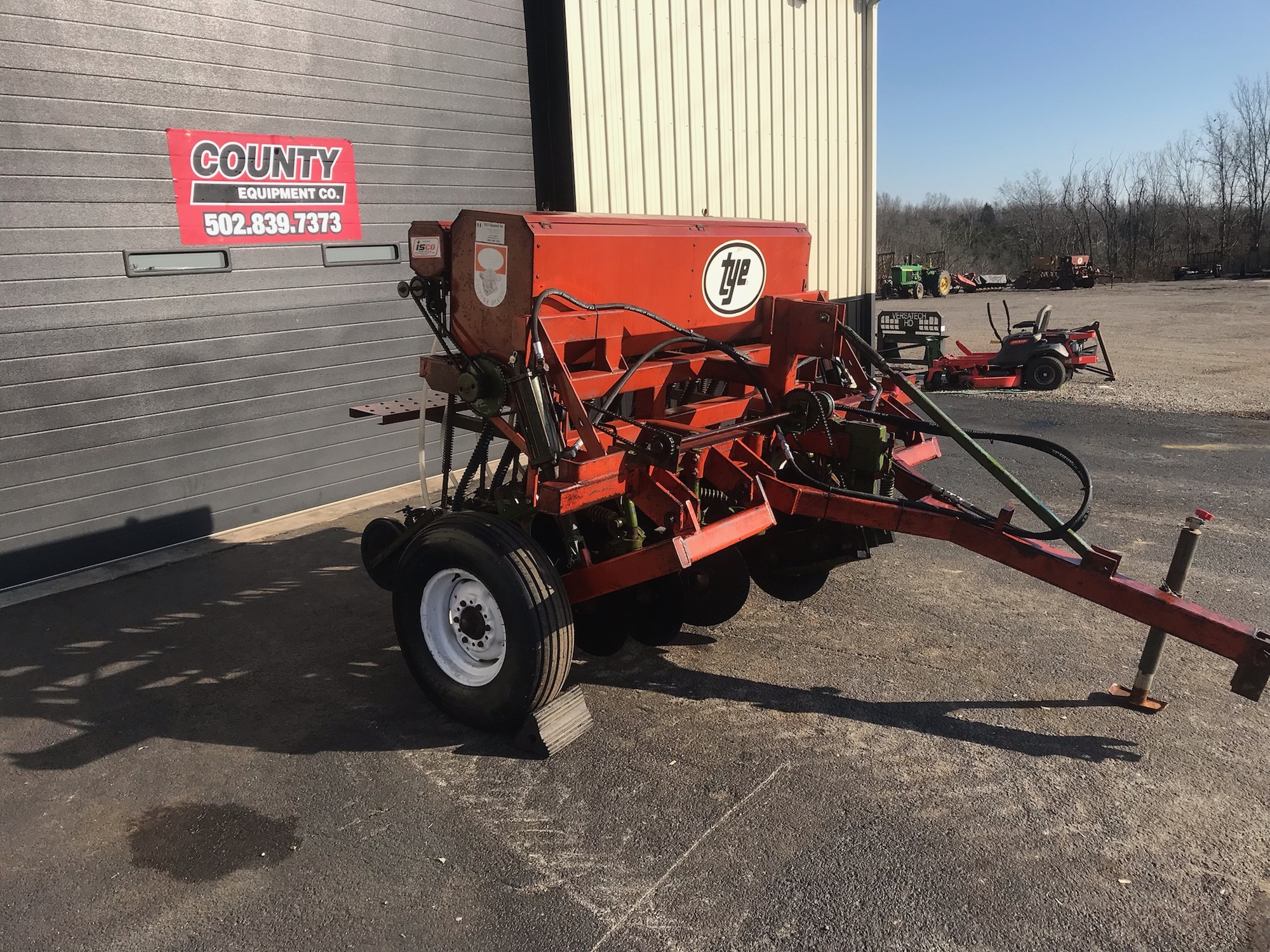 TYE 7ft Pasture Pleaser No Till Seed Drills | County Equipment Company LLC